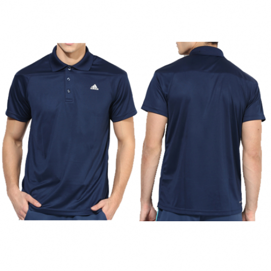 Adidas t 2024 shirt navy blue